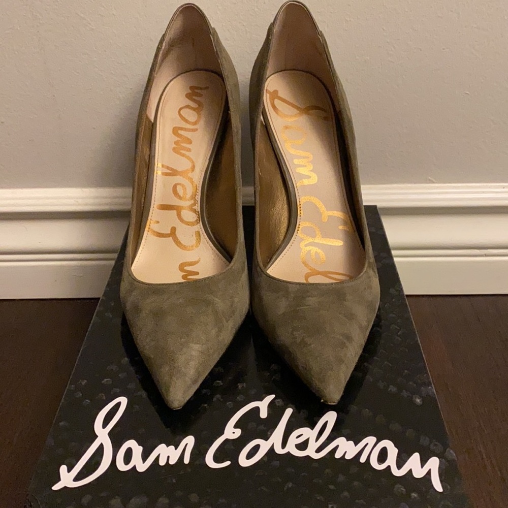 Sam Edelman Dea Camel Leather Pump